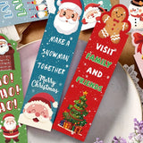 Christmas Themed Cartoon Bookmark (FREE)