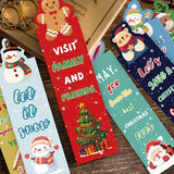 Christmas Themed Cartoon Bookmark (FREE)