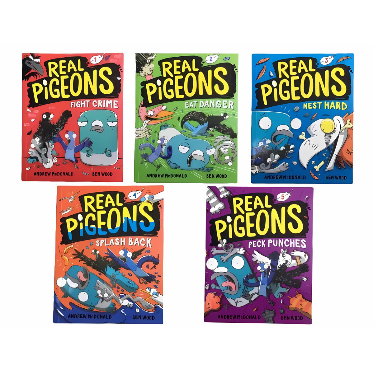 Real Pigeons 5 books