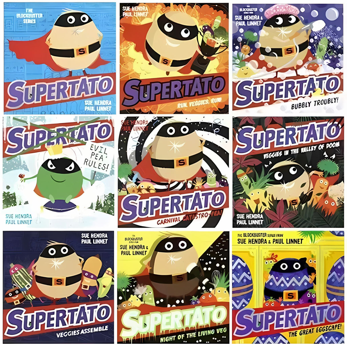 Supertato Series 8 Books Collection Set